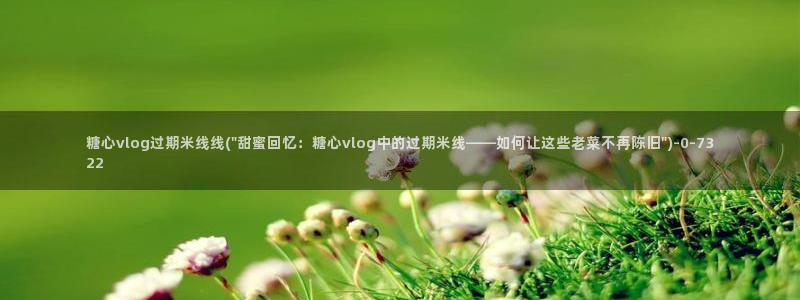 糖心vlog系列28：糖心vlog过期米线线(\