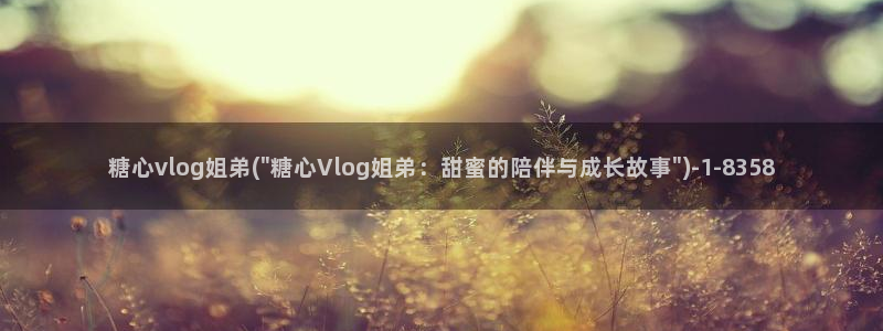 糖心出品vlog一区二区：糖心vlog姐弟(\